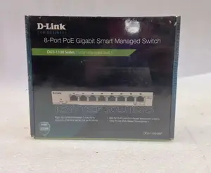 D-Link DGS-1100-08P 8-Port Gigabit PoE Smart Managed Switch