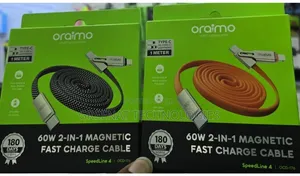 Oraimo SpeedLine 60W 2-in-1 Kebo ya Magnetic USB-C 1M