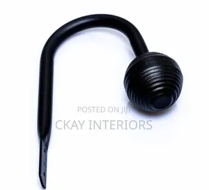 Metallic Curtain Holders - Various Colors