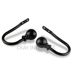 Metallic Curtain Holders - Brand New