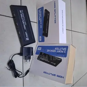 2-Port HDMI Splitter 1x2 Ubora Juu