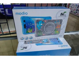 Modio M128 Tablet Mpya ya Watoto 256GB Bluu