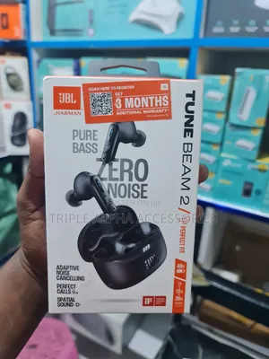 JBL Tune Beam 2 Vipaza Sauti vya Bluetooth Vinavyozima Kelele