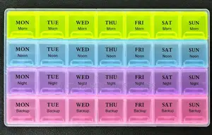 7-Day Pill Organizer (Morning, Noon, Night)