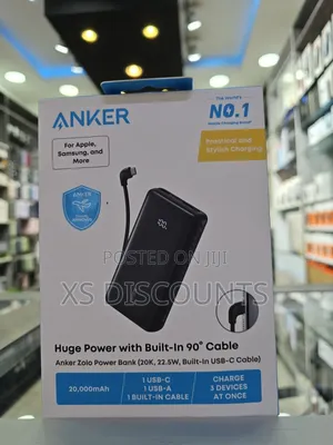 Anker Zolo 20,000mAh Power Bank