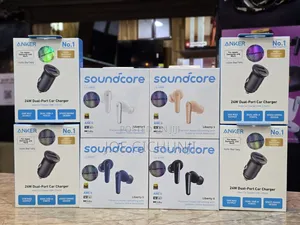 Anker Liberty 5 Earbuds Zisizo na Waya + Chaja ya Gari Bure