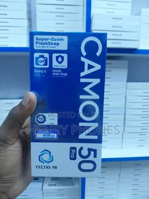 New Tecno Camon 50 Pro 256GB Graphite
