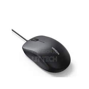 Ugreen MU007 Wired Mouse - Kimya cha Vitufe 3 vya USB-A, 1200 DPI