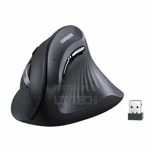 Ugreen MU008 Vertical Mouse - 2.4GHz & Bluetooth