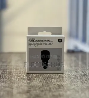 Xiaomi 67W Car Charger USB + Type-C Mpya Imezungushwa