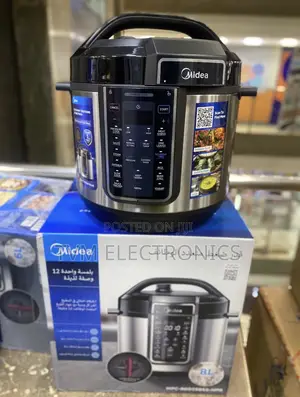 Midea 8L Pressure Cooker ya Stainless Steel