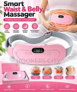 Menstrual Cramp Relief Belt with Heat & Vibration