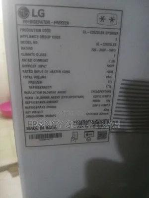 LG Fridge Inauzwa - Hali Bora