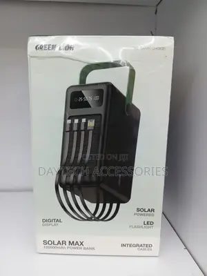 Green Lion Solar Max 120000mAh Power Bank