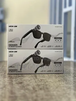 Green Lion Denver AI Smart Glasses - Mpya Kabisa