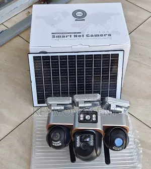 Kamera ya VTS30 4G Solar PTZ yenye Triple Lens na Floodlights