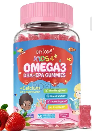 Kids Omega 3 DHA+EPA Gummies - Brain & Immunity Support