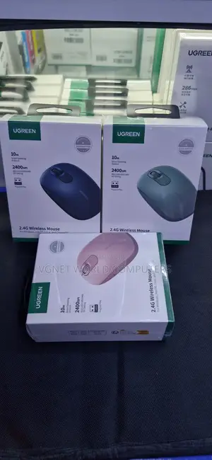Ugreen Mu105 2.4GHz Wireless Mouse - Blue