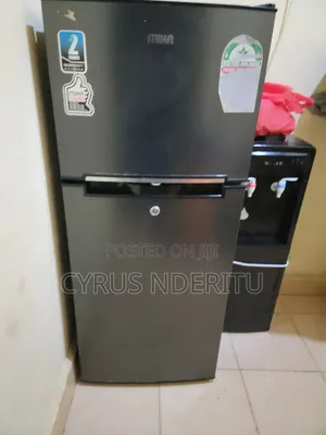 Mika Refrigerator - Nyeusi, Milango 2
