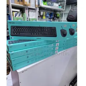 Logitech MK120 Combo ya Kibodi na Panya Zinazotumia waya