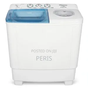 Hisense Mashine ya Kufulia Mpya 7.5Kg Nyeupe