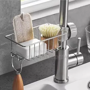 Stainless Steel Sink Drain Rack Organizer