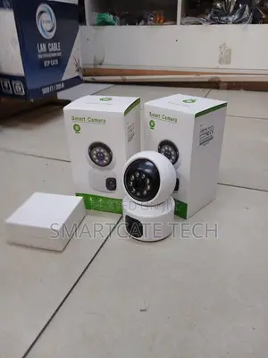 Wireless Dual Lens Nanny CCTV Camera with Voice