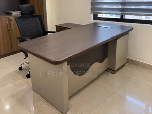 Executive Office Desk - Modern Wooden Table
