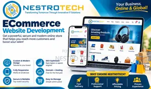 E-Commerce Website Development by Nestrotech Limited
