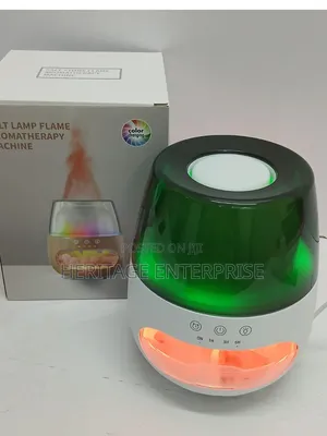 Salt Lamp Humidifier ya Moto na Remote