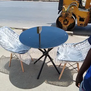 Modern 2 Seater Round Dining Set