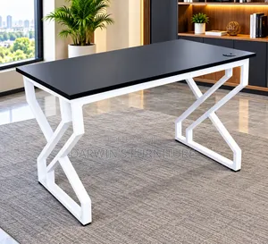 Boss Office Products Metallic Study Table