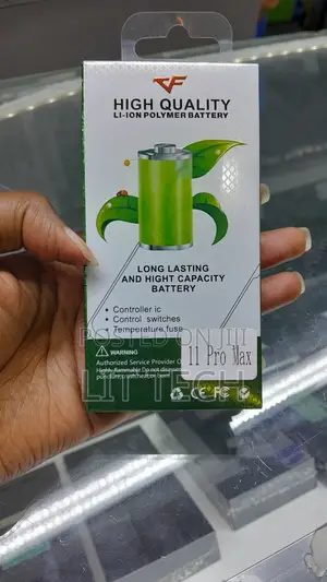 High-Quality Li-Ion Polymer Battery for iPhone 11 Pro Max