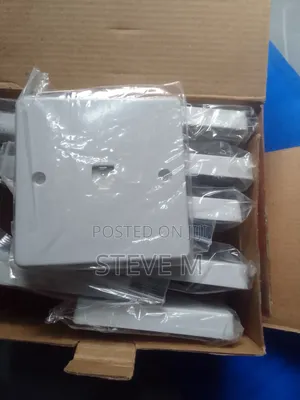 RJ11 Telephone and Data Faceplate