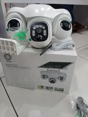 Simcard Waterproof Solar Powered 3MP PTZ Smart Camera