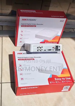 Hikvision Hybrid DVR with 2-Way Audio (4 Cameras)
