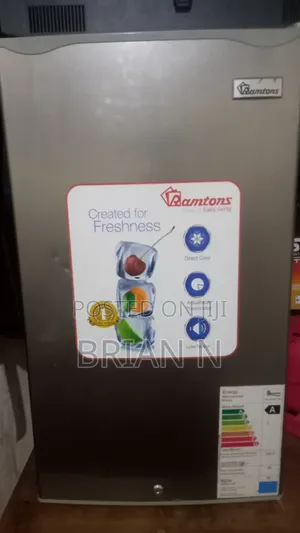 Ramtons 90L Fridge Mlango Mmoja (RF/256) - Titan Silver