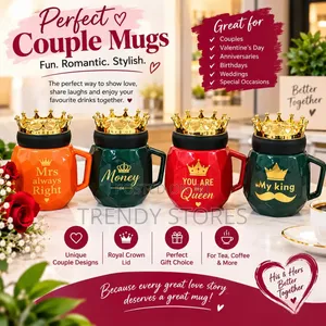 Mug za Royal - 'Queen', 'King', 'Money', 'Mrs Always Right'
