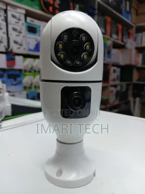 V380Pro Bulb Camera with Dual Lens