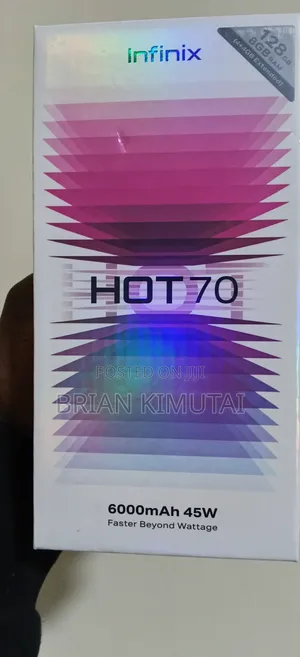 New Infinix Hot 70 128GB Orange