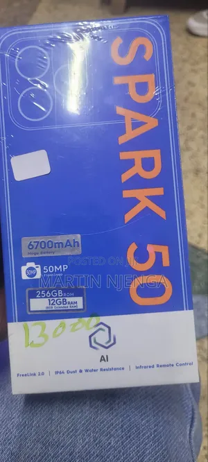 New Tecno Spark 50 128GB Purple