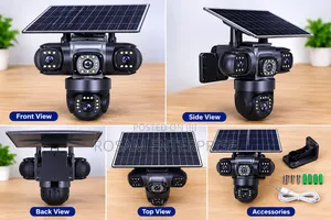 Kamera ya CCTV ya V380Pro Inayotumia Nguvu za Jua