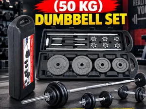 York 50kg Dumbbell Set