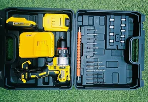 Dewalt 88V Cordless Drill yenye Impact Hammer & Bits