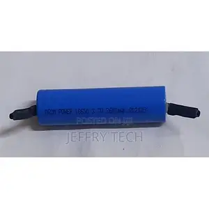 Betri ya Lithium-Ion 18650 3.7V 2600mAh na Solder Tab