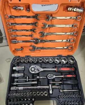 Chrome Hardware Spanner Set - 82 Pieces
