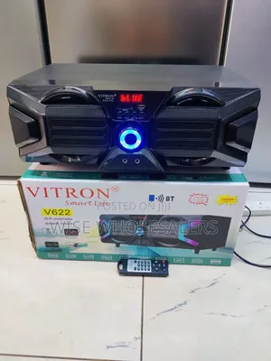 Vitron V622 Speaker ya Bluetooth na USB, MP3 & Redio ya FM