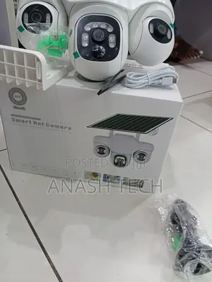 Kamera ya Usalama ya Solar PTZ ya Lensi 3 yenye WiFi