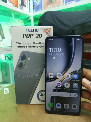 New Tecno Pop 20 64GB Black