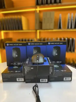 HP Wired Mouse X500